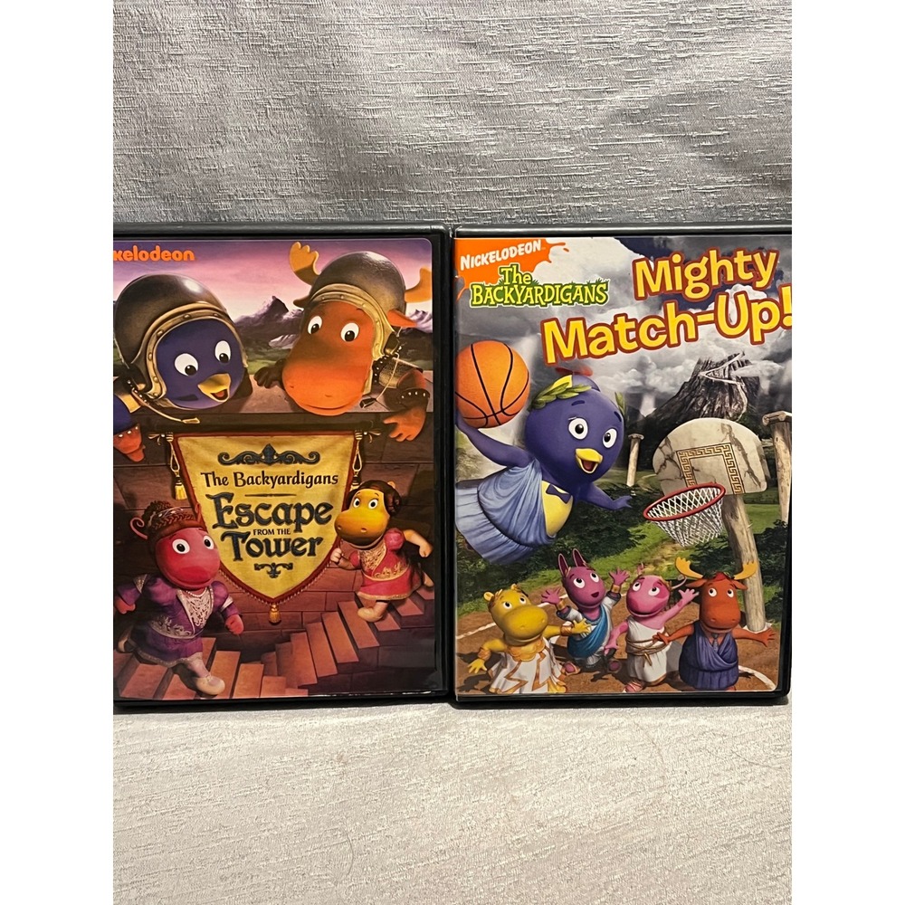 The Backyardigans DVD Lot Escape From The Tower Mighty Match-Up Nickelodeon